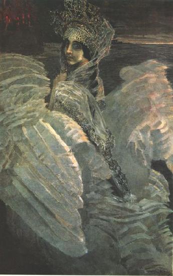 Mikhail Vrubel Nadezhda Zabela Vrubel as the Swan Princess France oil painting art
